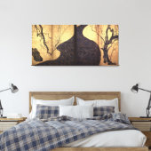 Toile Ogata Korin / Bossoms de prune rouge et blanche /1 (Insitu(Chambre))