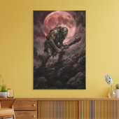 Toile Ogre sous la Lune de Sang (Insitu(Salon))
