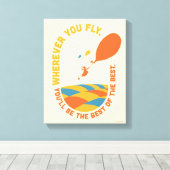 Toile Oh, Les Endroits Où Tu Vas Aller ! "Meilleur des m (Insitu (Plancher de Bois))