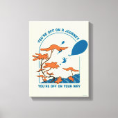 Toile Oh, Les Endroits Où Tu Vas Aller ! "Pars en voyage (Recto)