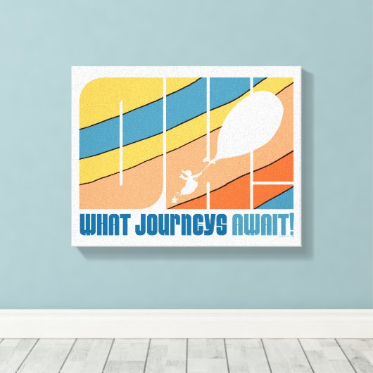 Toile Oh, Les Endroits Où Tu Vas Aller ! "Quels voyages  (Insitu (Plancher de Bois))