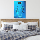 Toile Oh mon Dieu ! (Insitu(Chambre))