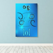 Toile Oh mon Dieu ! (Insitu (Plancher de Bois))