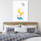 Toile Oie blanche (Insitu(Chambre))