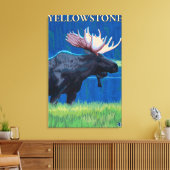 Toile Oie de nuit - Parc national de Yellowstone (Insitu(Salon))