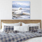 Toile Oie des neiges faune hiver (Insitu(Chambre))