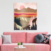 Toile Oies d'été (Insitu(Salon))