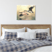 Toile Oies du Canada volantes (Insitu(Chambre))