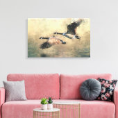 Toile Oies du Canada volantes (Insitu(Salon))