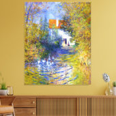Toile Oies du Creek Claude Monet Art (Insitu(Salon))