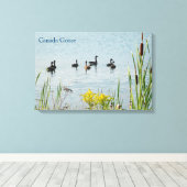 Toile Oies Et Cattons Du Canada (Insitu (Plancher de Bois))