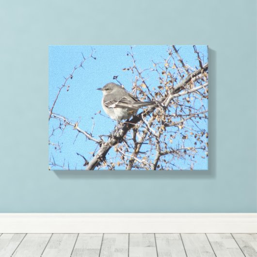 Toile Oiseau (Insitu (Plancher de Bois))