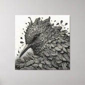 Toile Oiseau1 (Recto)