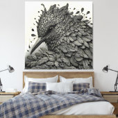 Toile Oiseau1 (Insitu(Chambre))