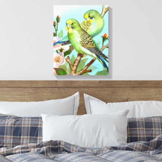 Toile Oiseau à deux boucles (Insitu(Chambre))