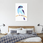 Toile Oiseau bleu (Insitu(Chambre))
