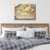 Toile Oiseau de Caladrius, réputé pour prédire (Insitu(Chambre))