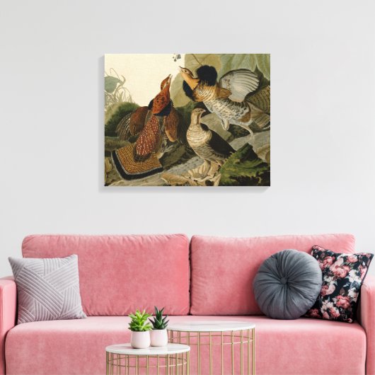 Toile Oiseau de gibier Audubon (Insitu(Salon))