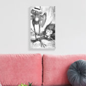 Toile Oiseau de Jubjub et le Bandersnatch (Insitu(Salon))