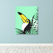 Toile Oiseau de la Jungle Toco Toucan (Insitu (Plancher de Bois))