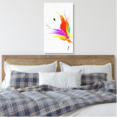 Toile Oiseau de paradis Abstrait de peinture (Insitu(Chambre))