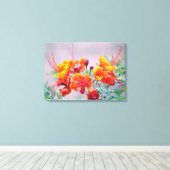 Toile Oiseau de paradis mexicain (Insitu (Plancher de Bois))