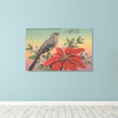 Toile Oiseau d'État de FlorideMocking Oiseau de Floride (Insitu (Plancher de Bois))