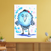 Toile Oiseau Drôle - Aquarelle (Insitu(Salon))