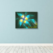 Toile Oiseau du Paradis (Insitu (Plancher de Bois))