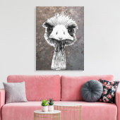 Toile Oiseau en colère (Insitu(Salon))