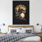 Toile Oiseau loup canadien stupide (Insitu(Chambre))