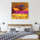 Toile Oiseau mère (Insitu(Chambre))