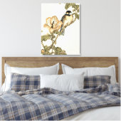 Toile Oiseau oriental perché sur la branche (Insitu(Chambre))
