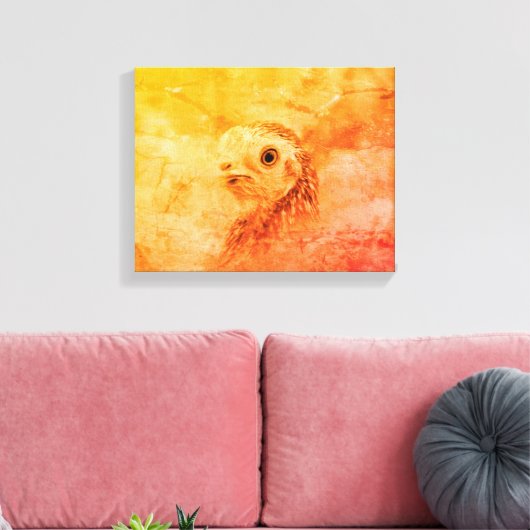 Toile Oiseau rustique (Insitu(Salon))