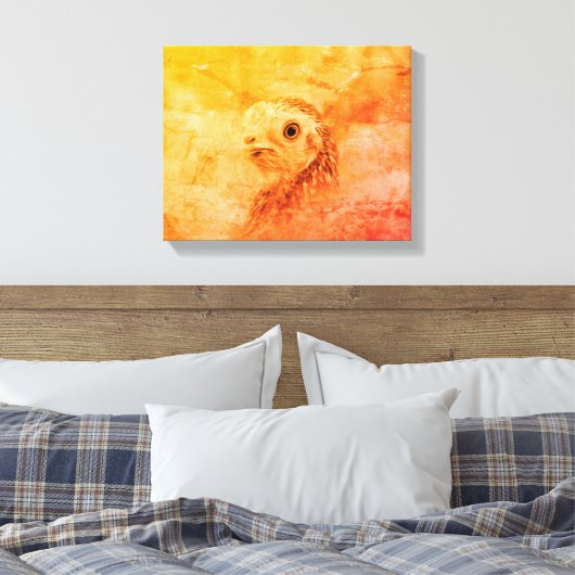 Toile Oiseau rustique (Insitu(Chambre))