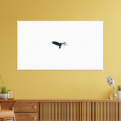 Toile Oiseau s'envolant dans un ciel clair (Insitu(Salon))