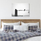 Toile Oiseau sur un fil (Insitu(Chambre))