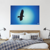 Toile Oiseau sur une post-série #6 (Insitu(Chambre))