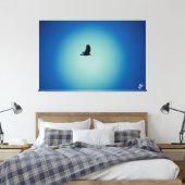 Toile Oiseau sur une post-série #8 (Insitu(Chambre))