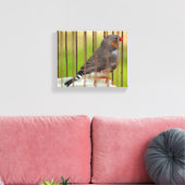 Toile Oiseau Zebra Finch en cage (Insitu(Salon))