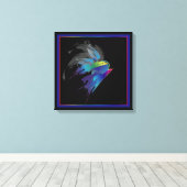 Toile Oiseaux Abstraits (Insitu (Plancher de Bois))