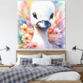 Toile Oiseaux arc-en-ciel Swan 2 (Insitu(Chambre))