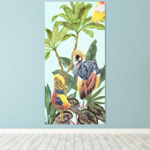 Toile Oiseaux au Paradis - Grands Oiseaux (Insitu (Plancher de Bois))
