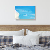 Toile Oiseaux dans le ciel (Insitu(Chambre))