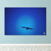 Toile Oiseaux dans le ciel #1 (Insitu (Plancher de Bois))