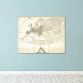 Toile Oiseaux dans toute l'Europe (Insitu (Plancher de Bois))