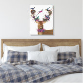 Toile Oiseaux de cerfs, nids d'oiseaux tropicaux (Insitu(Chambre))