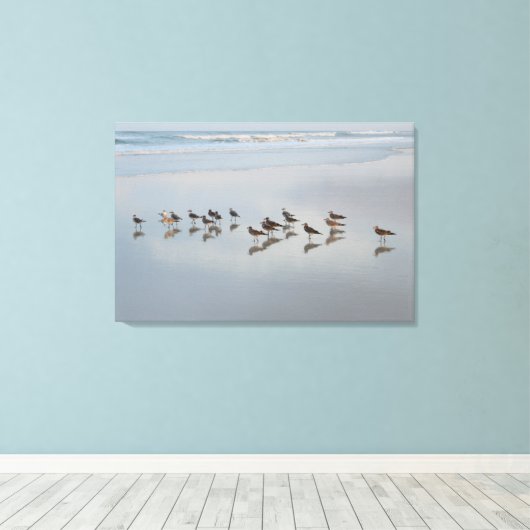 Toile Oiseaux de rivage (Insitu (Plancher de Bois))