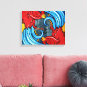 Toile Oiseaux de tatouage (Insitu(Salon))