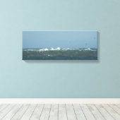 Toile Oiseaux en activité (Insitu (Plancher de Bois))